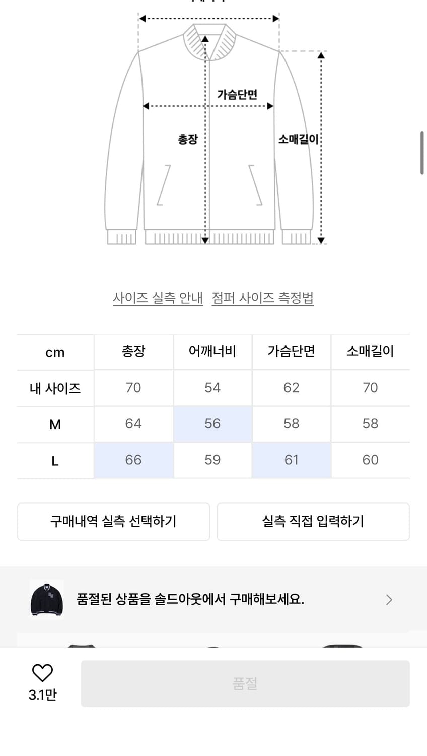 노매뉴얼 스타디움 자켓 블랙 상품이미지2