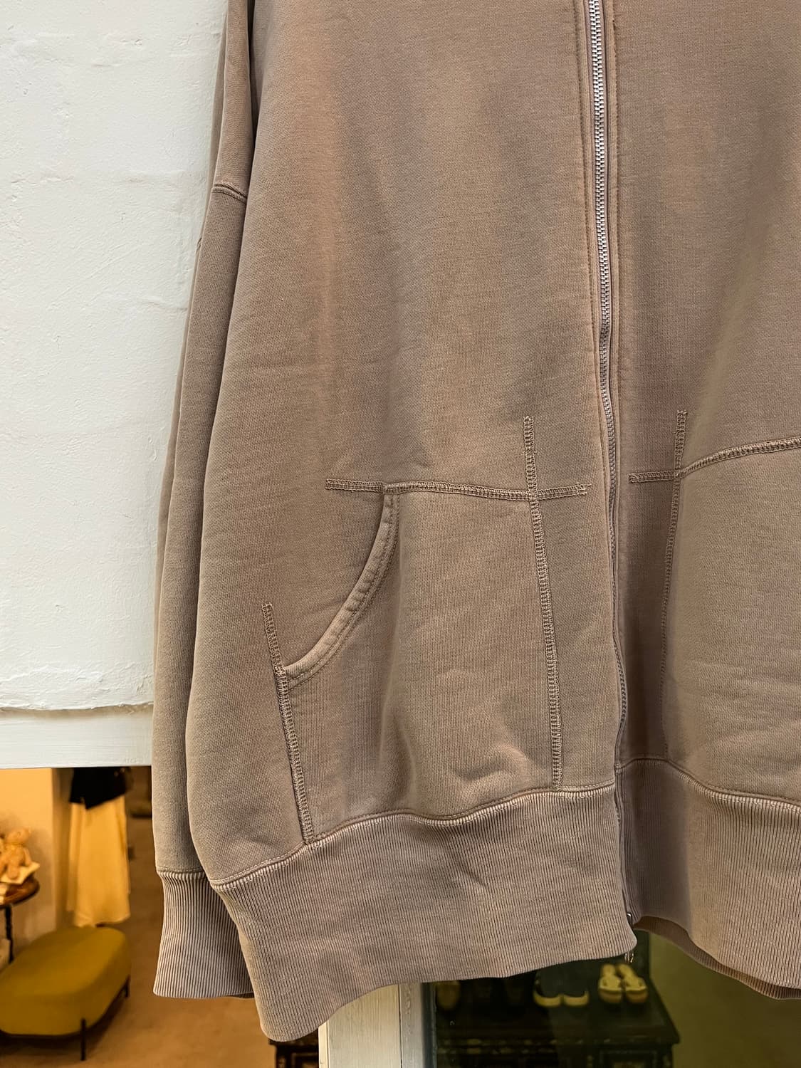 R.JUBILEE 베이지 후드집업 F 상품이미지2