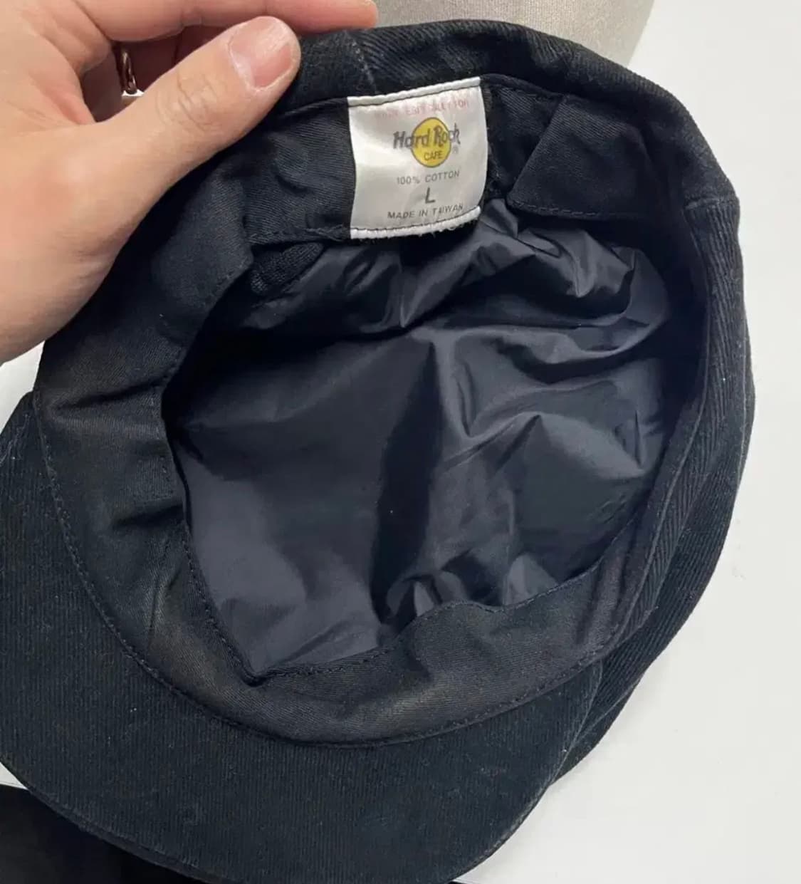 하드락카페 빈티지 블랙 베레모 헌팅캡 상품이미지5