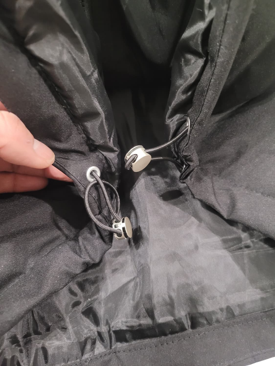 [새상품] 간절기패딩  "핏이 다했다" 편집샵 감성 오버핏 후드 패딩 상품이미지6