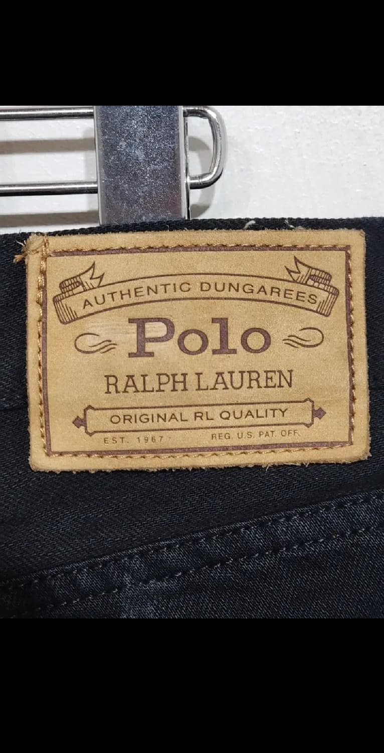 (30) 랄프로렌 폴로 청바지 블랙진 데님팬츠 빈티지  상품이미지6