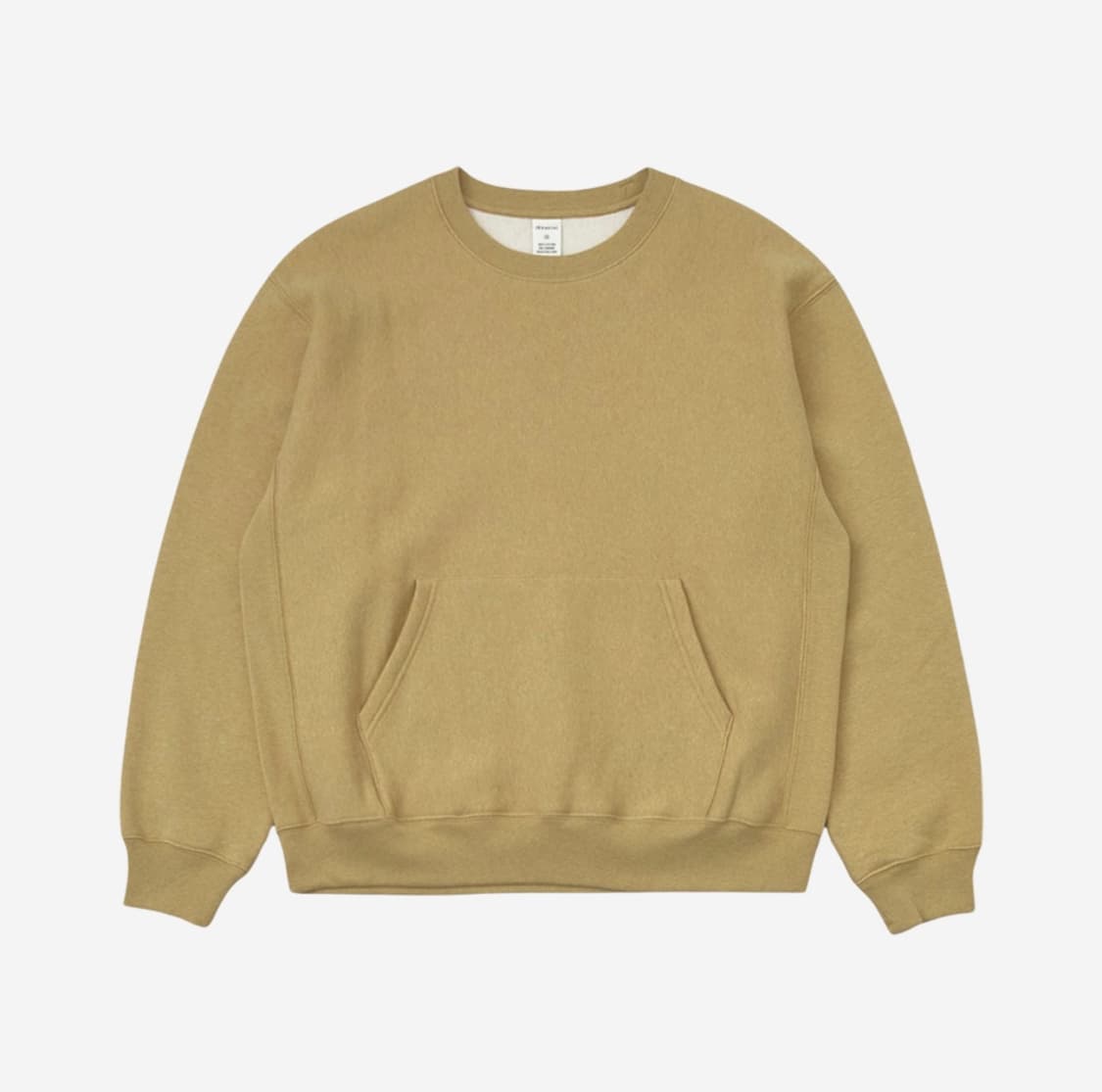Pocket Crewneck 머스타드 상품이미지2