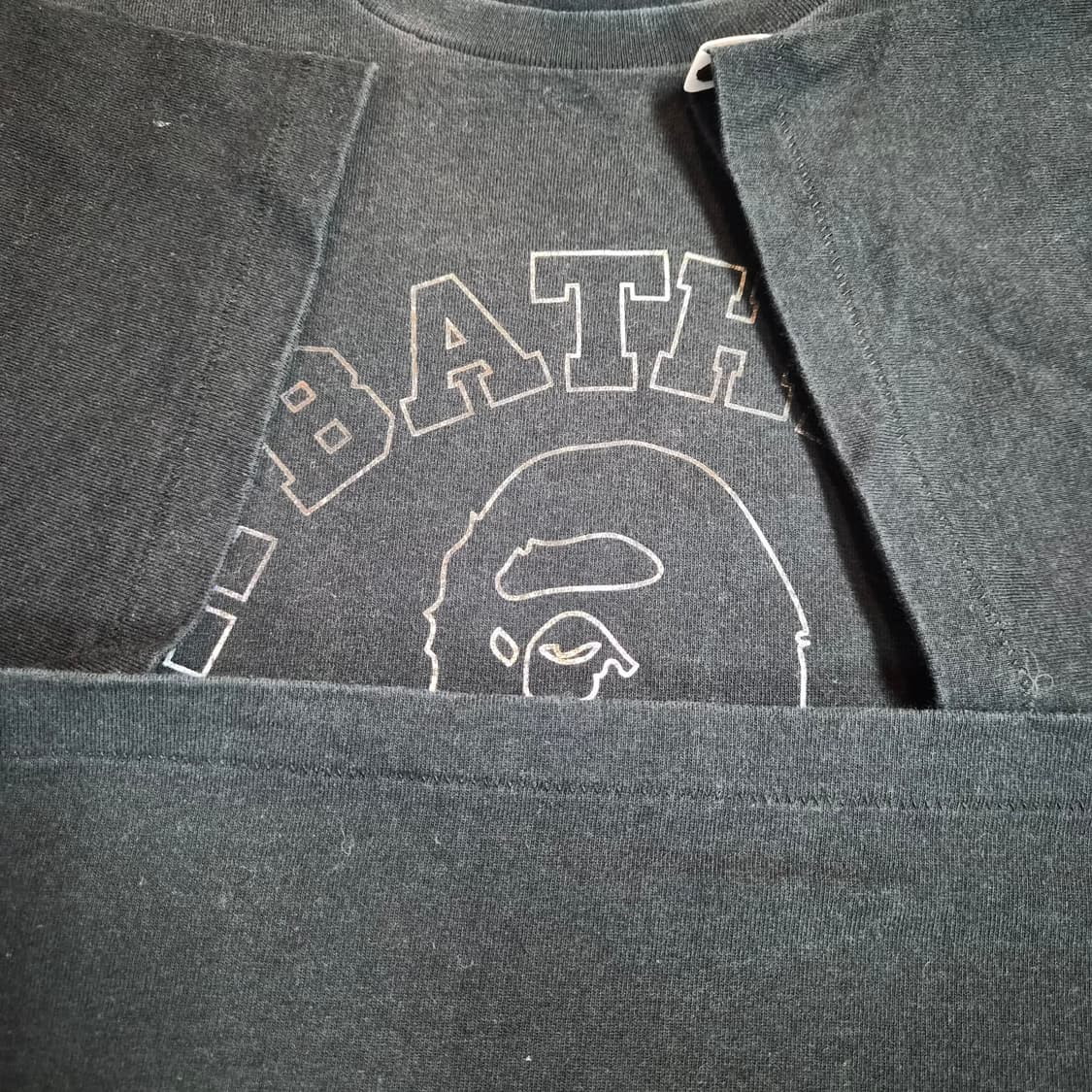 Bape 사루 컬리지 반팔티 상품이미지8