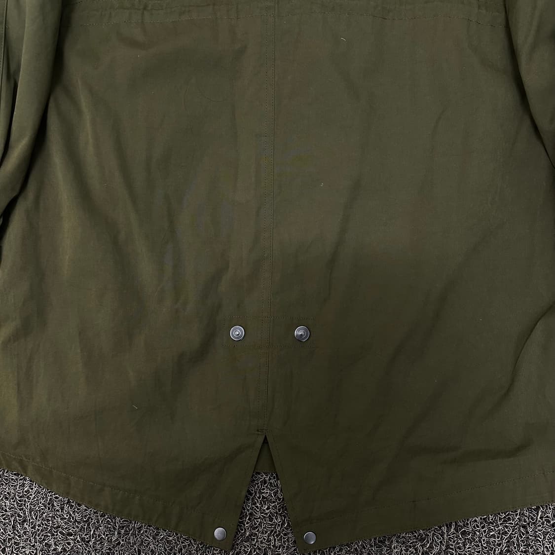 프리즘웍스 피쉬테일 야상 점퍼 카키 M 상품이미지6