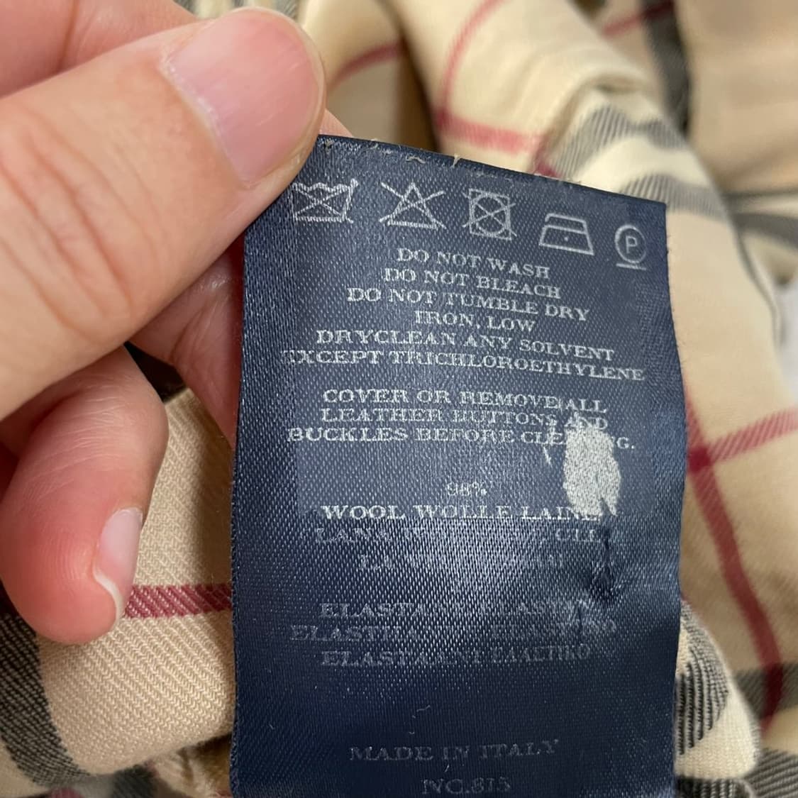 S-M 버버리 여성 체크노바 원피스  상품이미지6