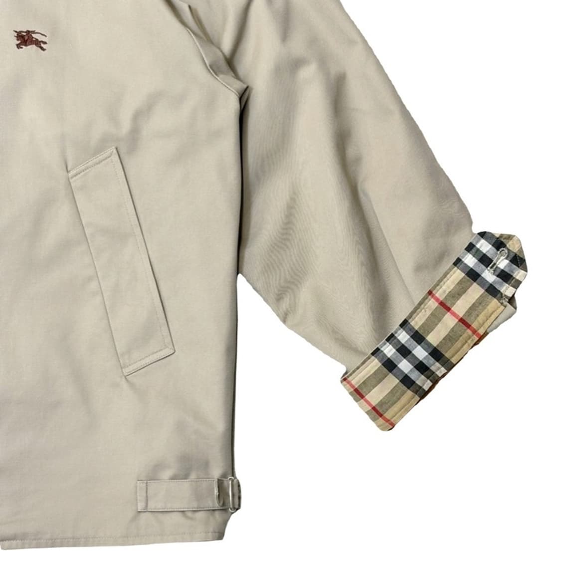 BURBERRYS 노바체크 블루종 상품이미지2