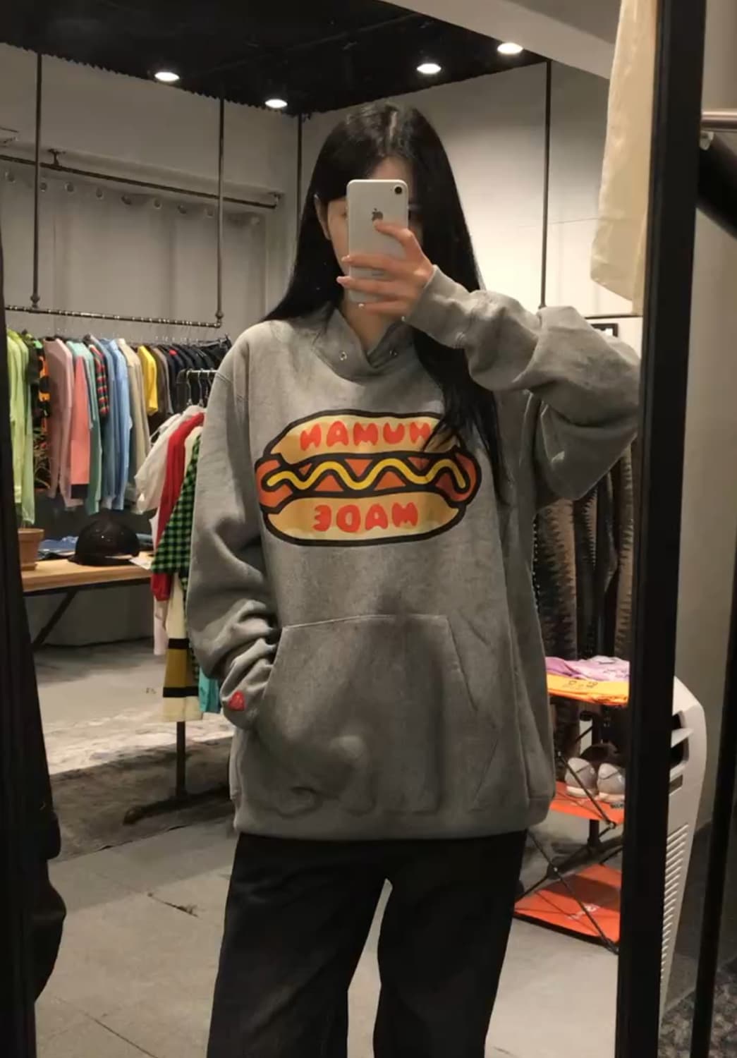 휴먼메이드 HUMAN MADE Stand Collar Sweatshirt 상품이미지2