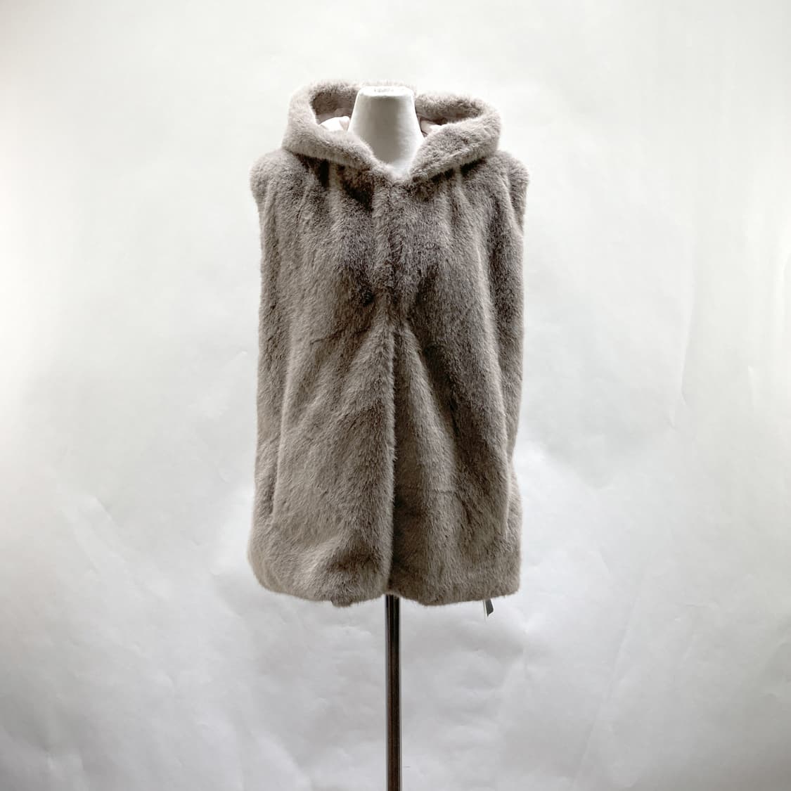 여성 후드퍼베스트 택새상품 그레이 F 상품이미지1