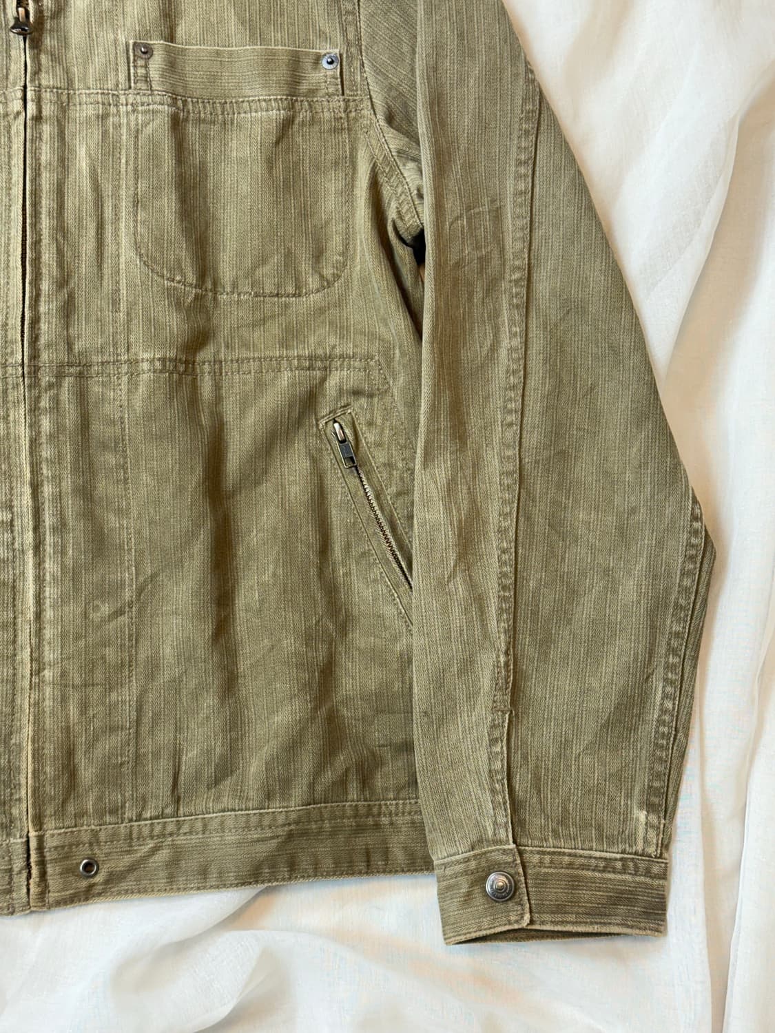 jpn 넥버클 데님집업 상품이미지2