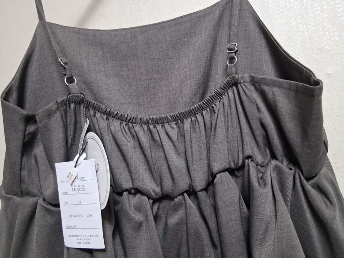 일본수입 AFALO 프릴 끈나시 뷔스티에롱원피스 66적당 미착새옷
폴리소 상품이미지6