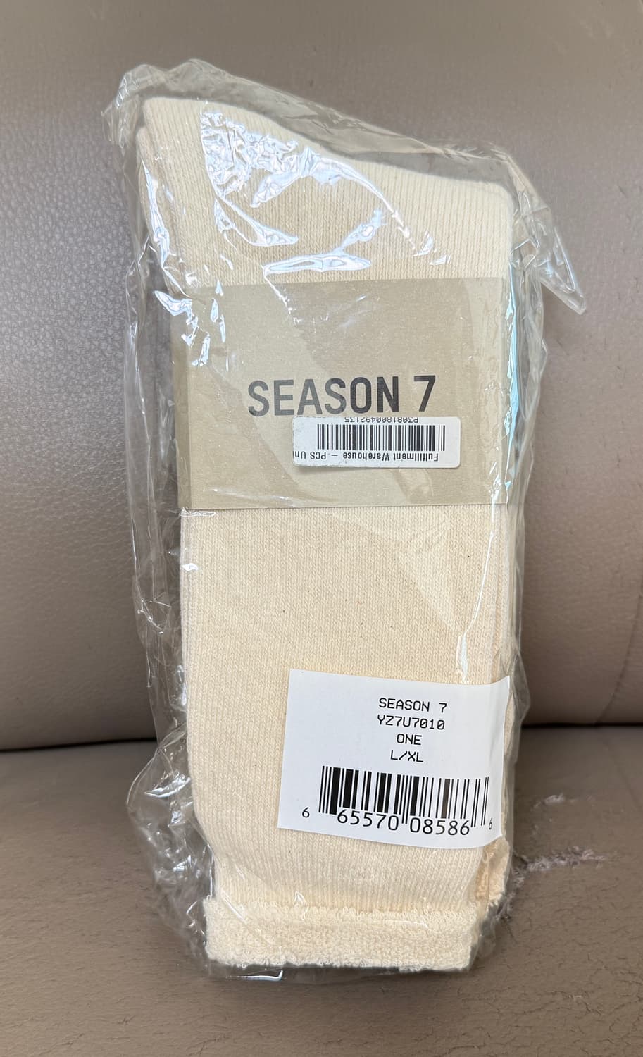 [새상품/L,XL] 이지 시즌7 칼라바사스 삭스 양말 3페어 상품이미지1