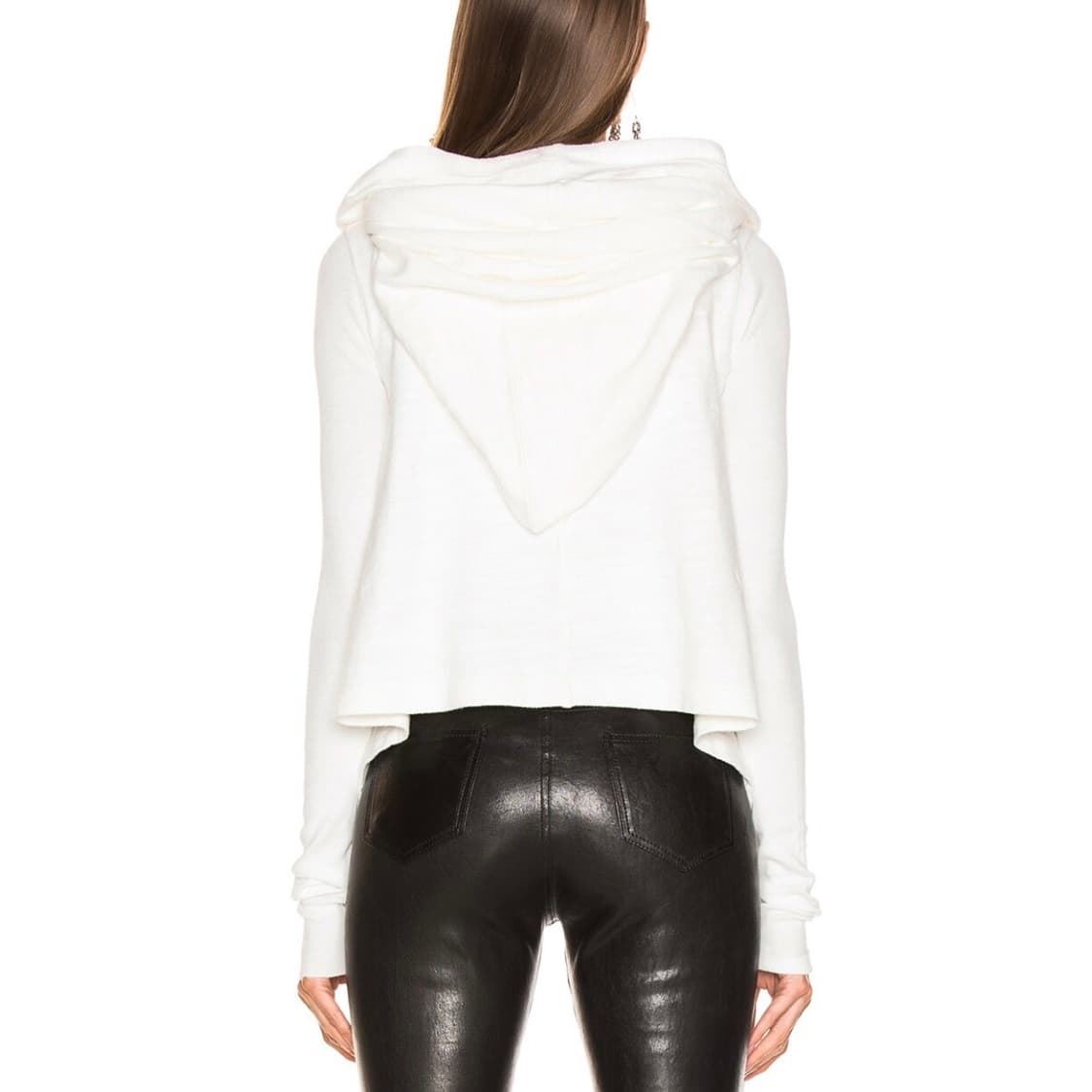 릭 오웬스 다크쉐도우 크롭 랩 후드집업  상품이미지3