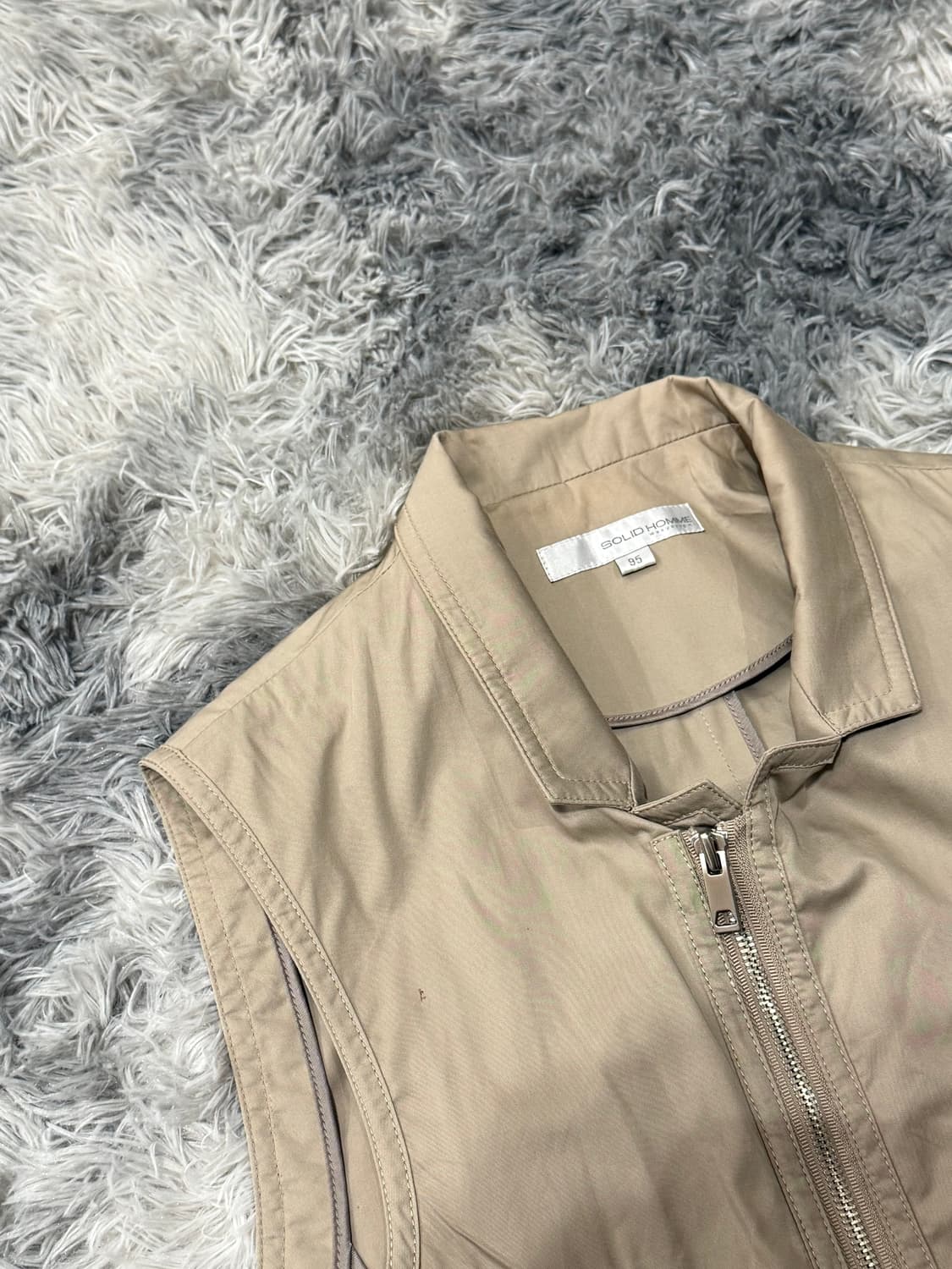 SOLID HOMME 12ss 베스트 자켓 상품이미지3
