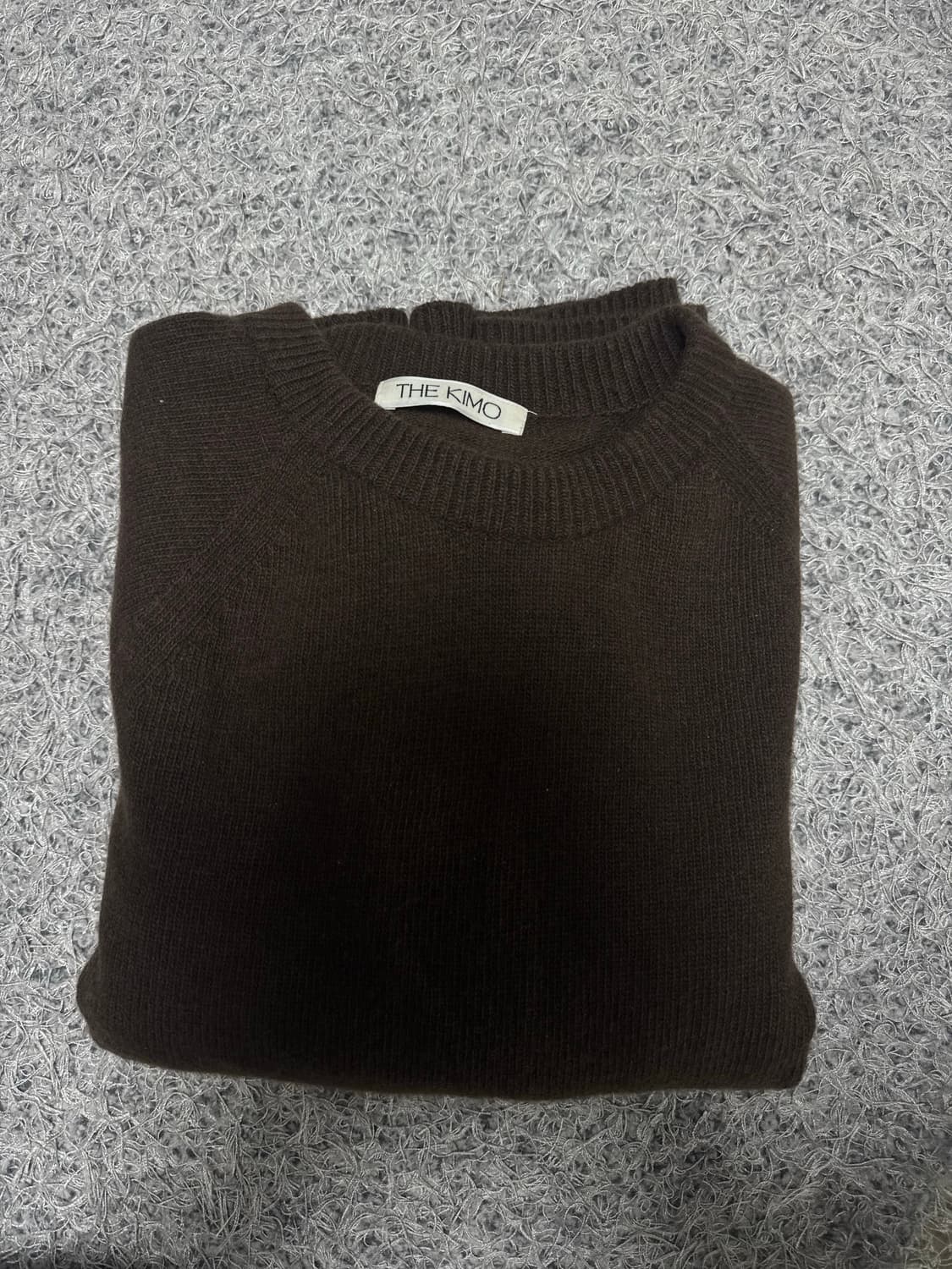 더키모 모리 캐시미어 니트 브라운 상품이미지8