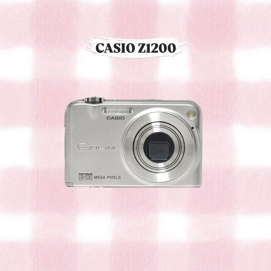 카시오 엑슬림 EX-Z1200 실버 빈티지디카 상품이미지1