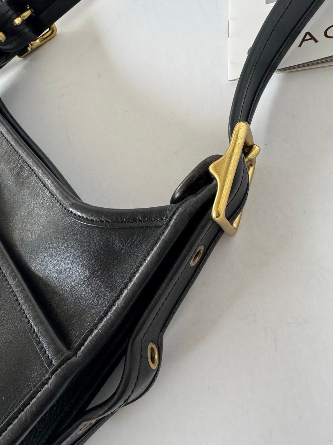 OLD COACH 코치 에르고 레더 숄더백 상품이미지3