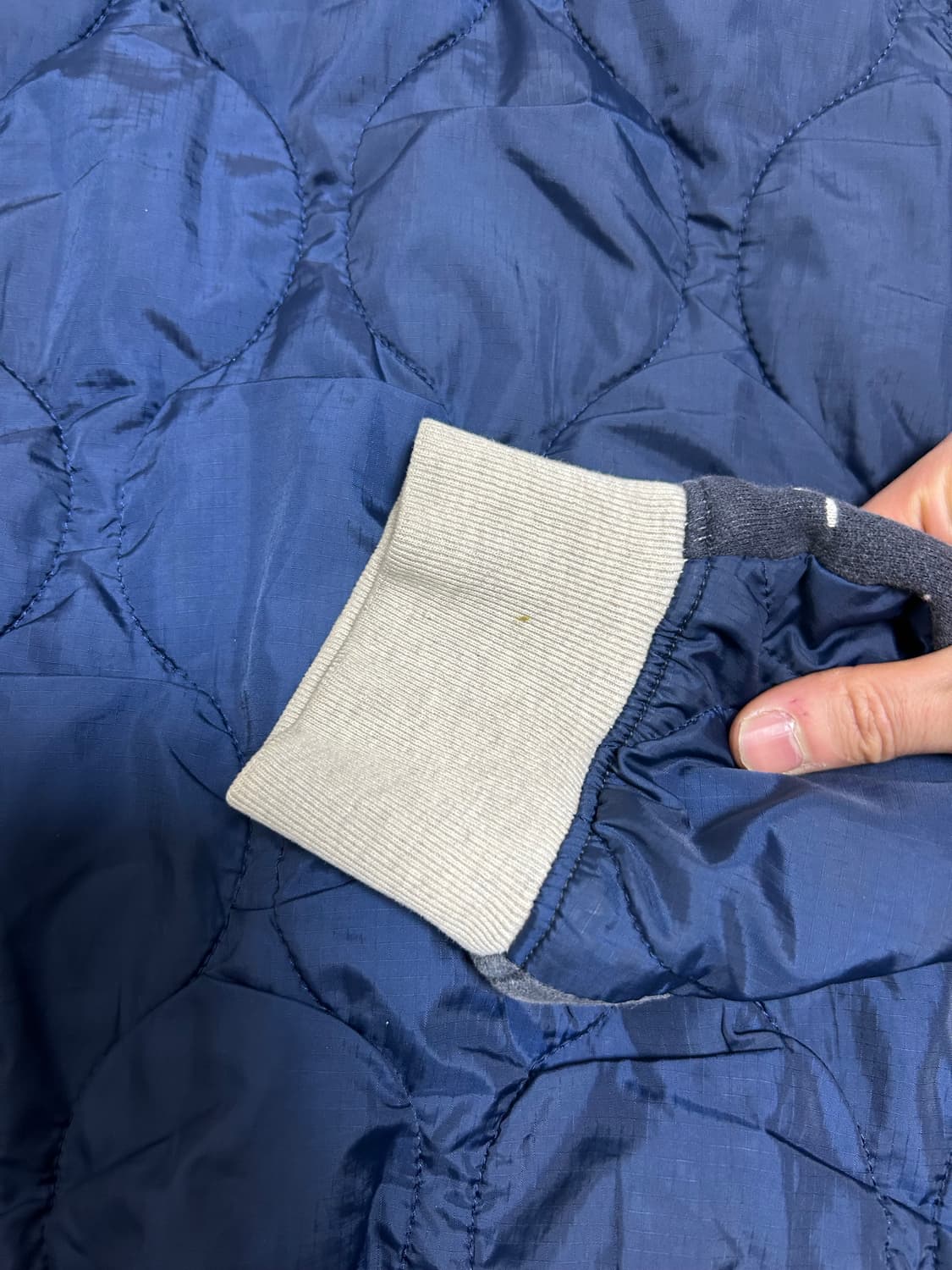 KAPITAL 캐피탈 플리스 반다나 비부악 후드 블루종 블랙 상품이미지4