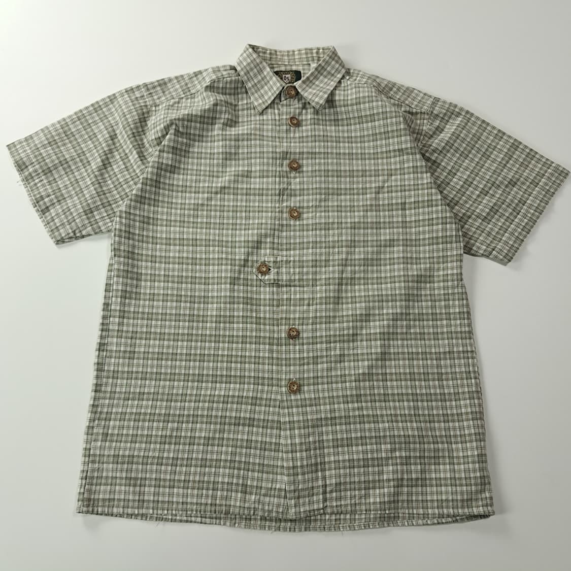 CK277 M 오에스트라흐텐 90s 바바리안 반팔 알펜 셔츠 남방 상품이미지1