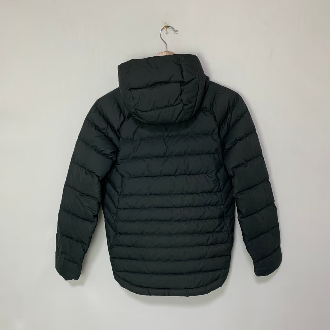 나이키 블랙 패딩 점퍼 후드 키즈 M 빈티지 여성  상품이미지2