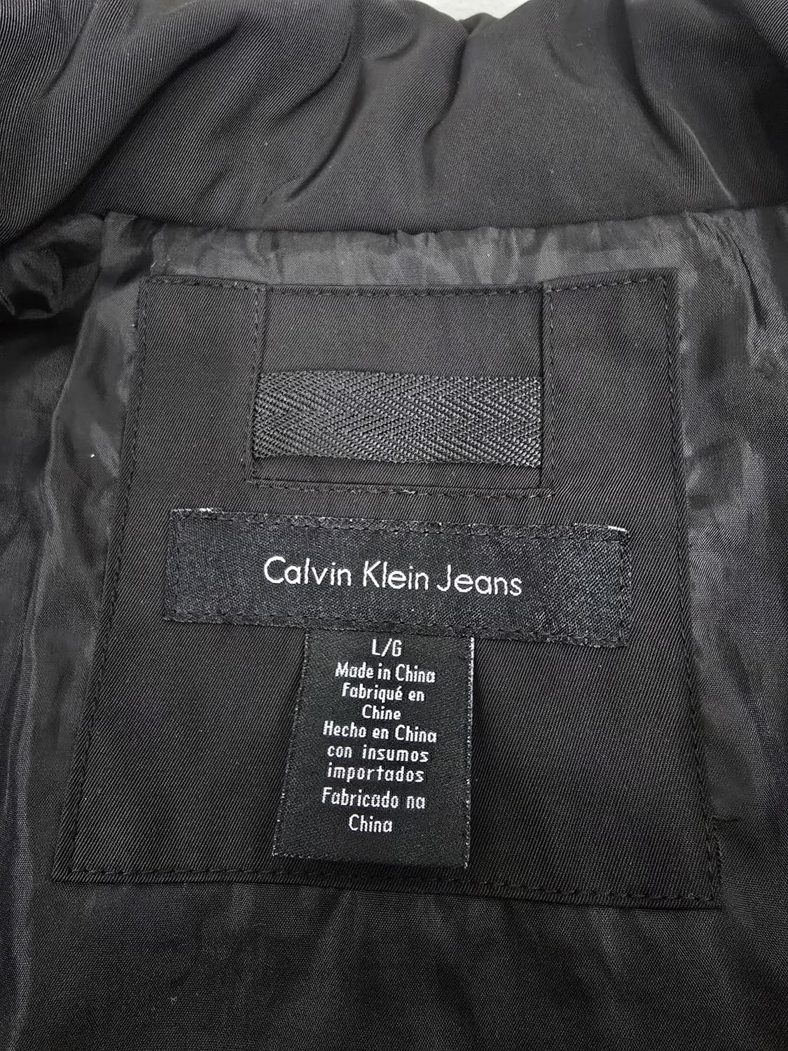 캘빈클라인 블랙 후드 자켓 L 상품이미지6