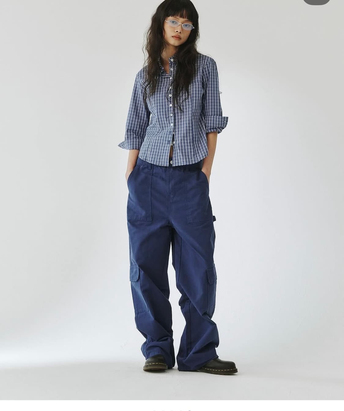 플리즈프로젝트 카펜터팬츠 블루 사이즈1 상품이미지4
