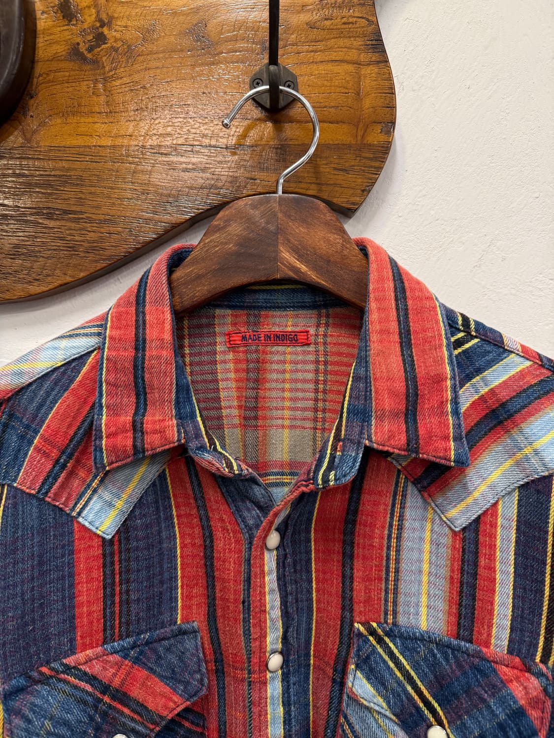  MADE IN INDIGO 웨스턴 셔츠 상품이미지3