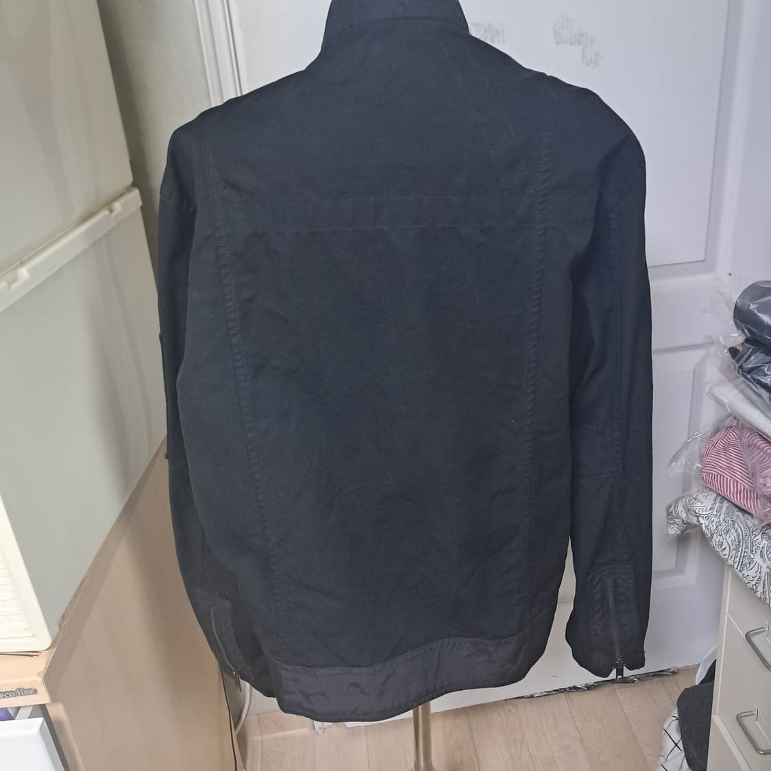 DKNY 남성 블랙 자켓 데님자켓 블루종 L 상품이미지3