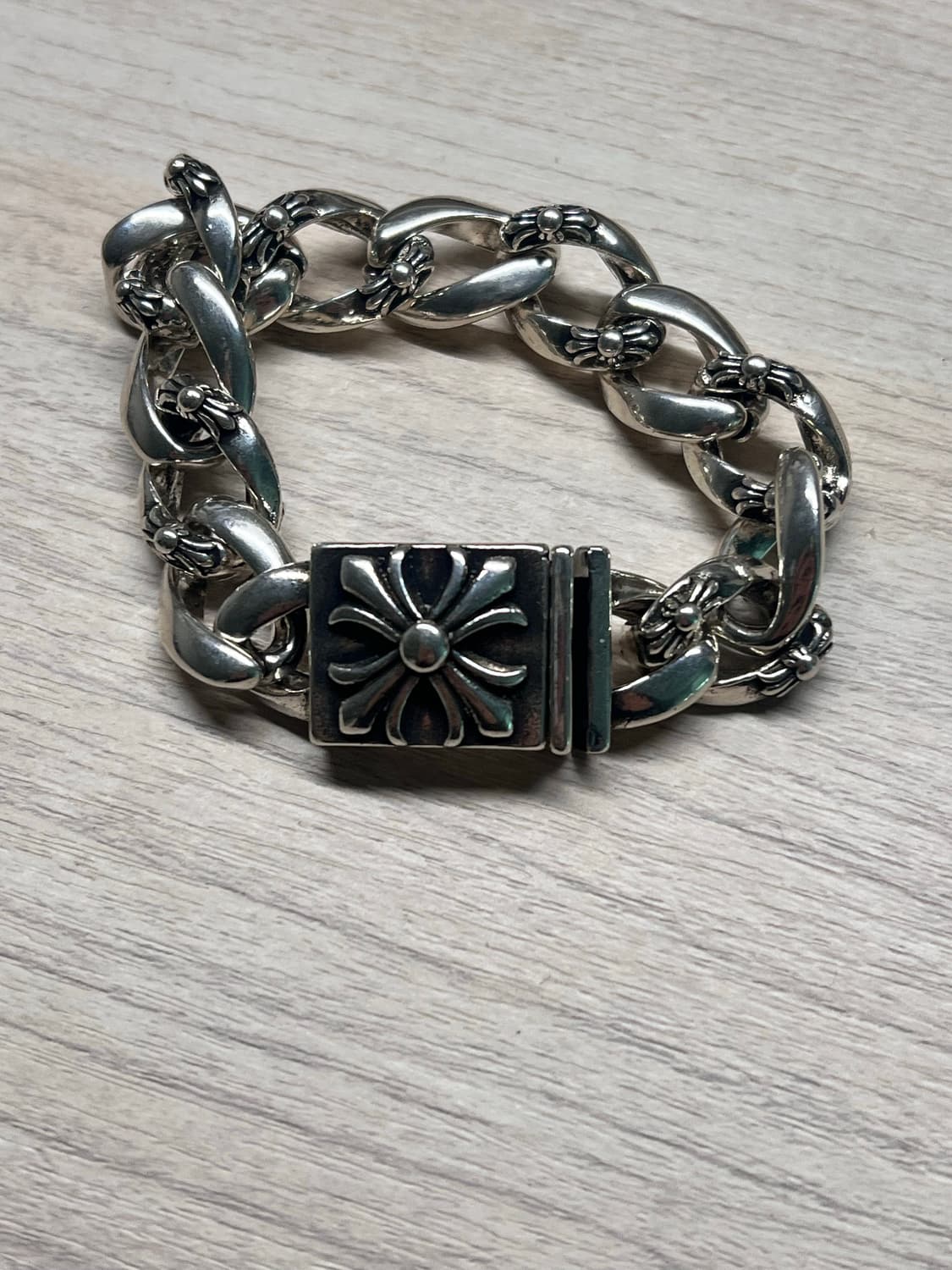 십자가 체인 팔찌 상품이미지1