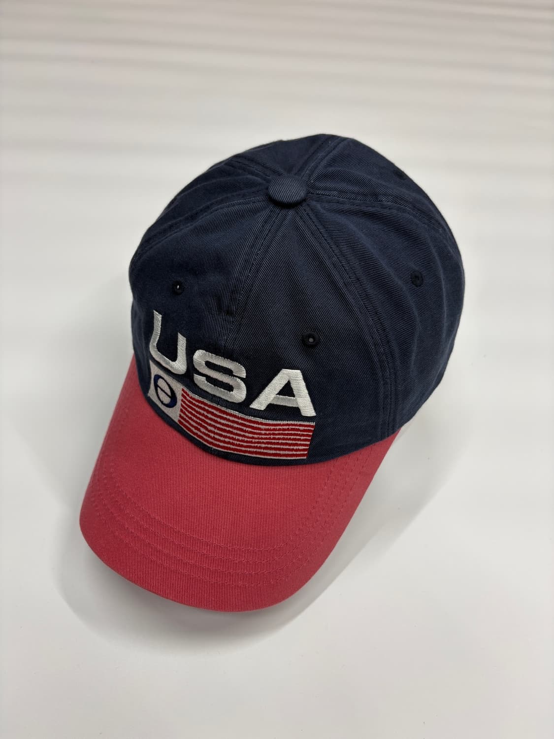 USA 성조기 패치 빈티지 워싱 캡 모자 상품이미지1