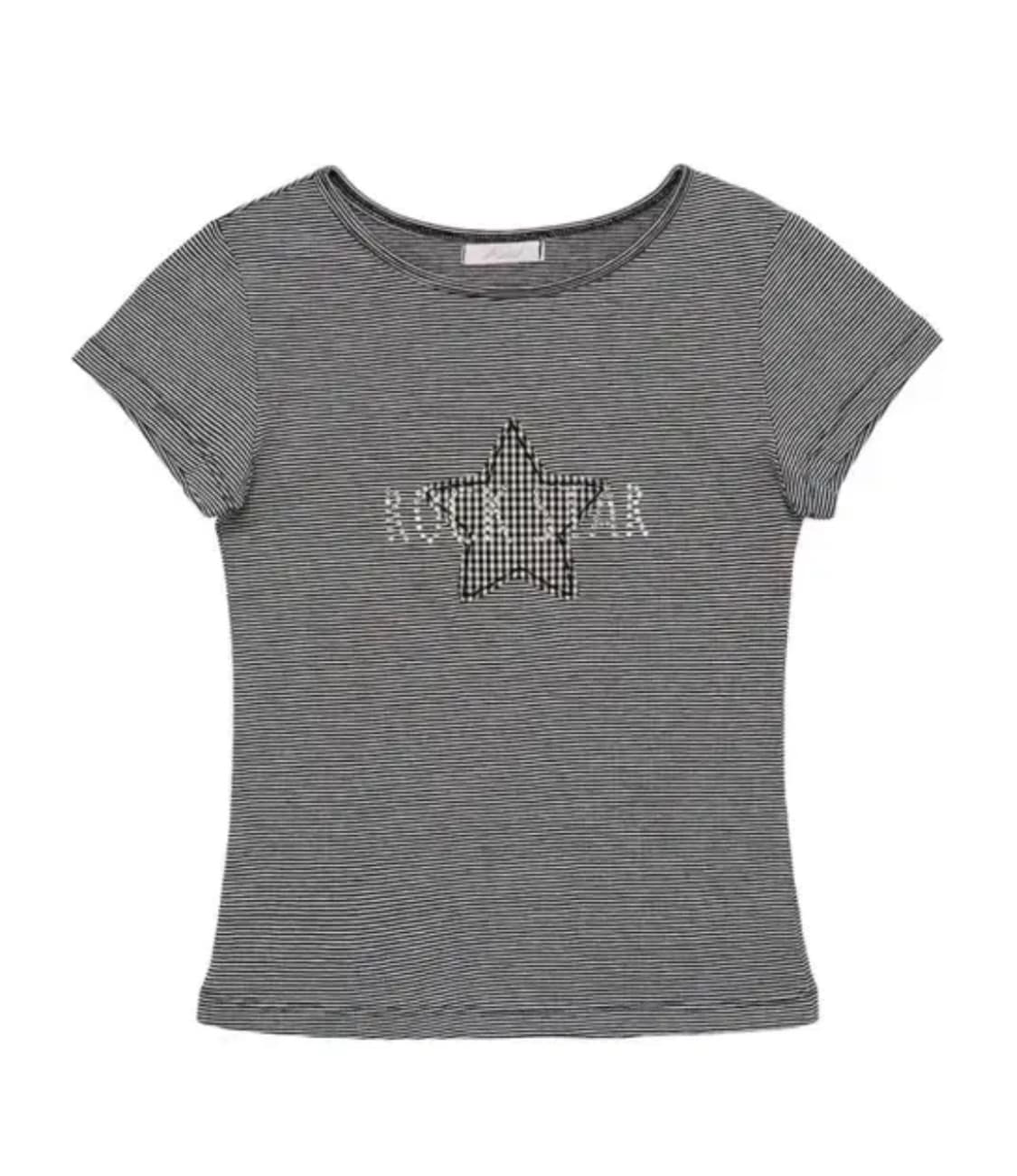 새상품) 헤티 락스타 티셔츠 os 상품이미지1