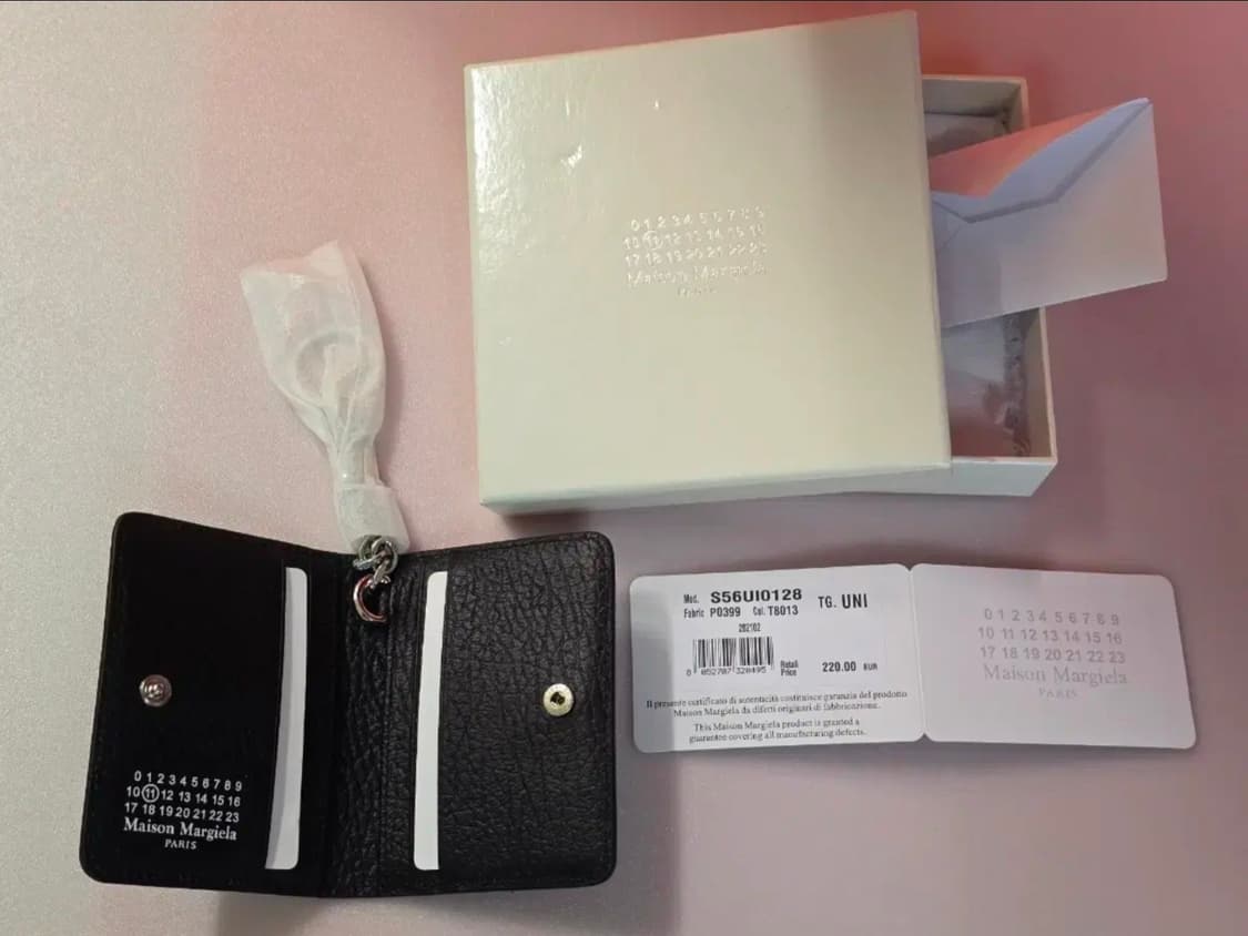 메종 마르지엘라 키링 스티치 카드지갑 S56U0128 P0399T8013 상품이미지3