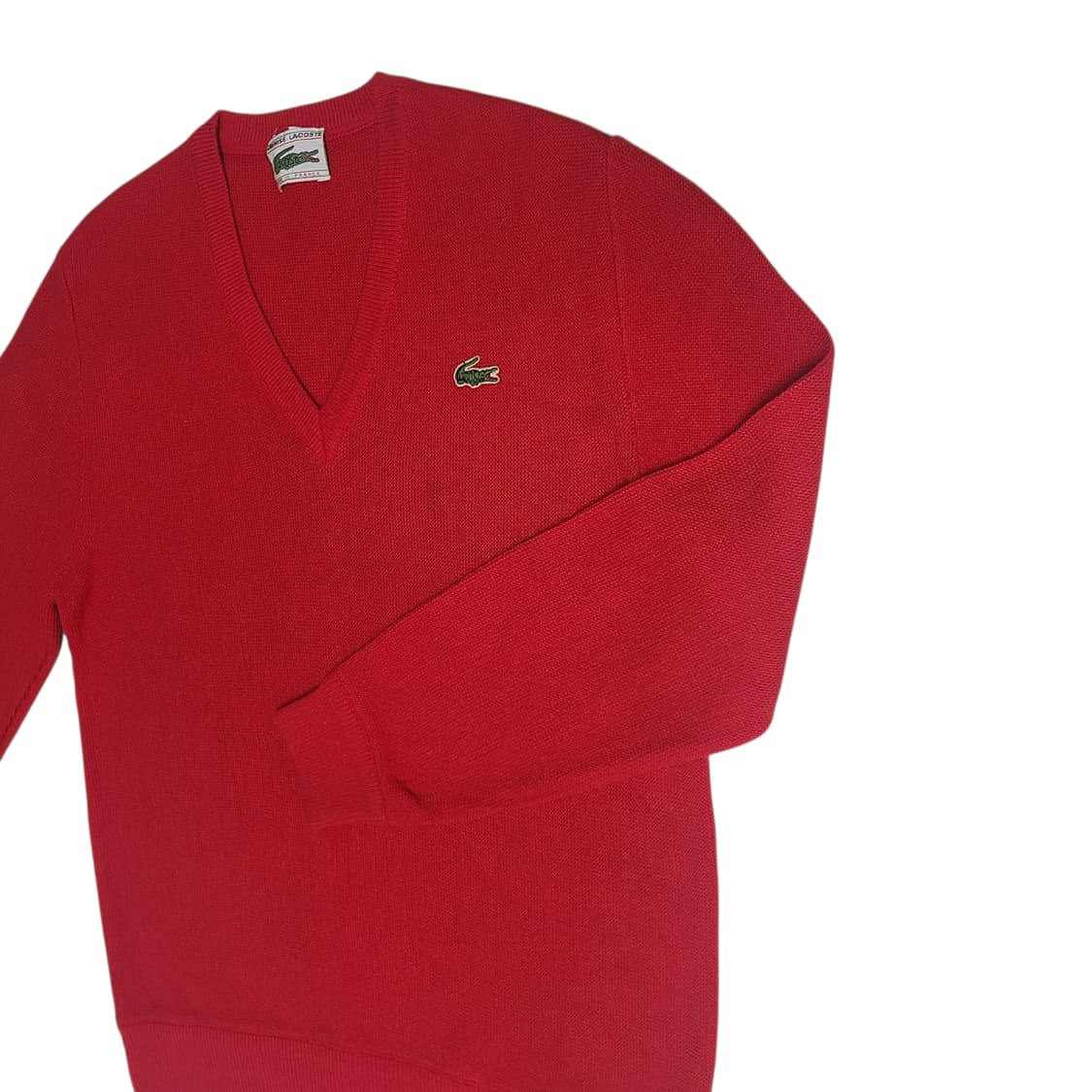 '70-'80s Lacoste V넥 니트 상품이미지3