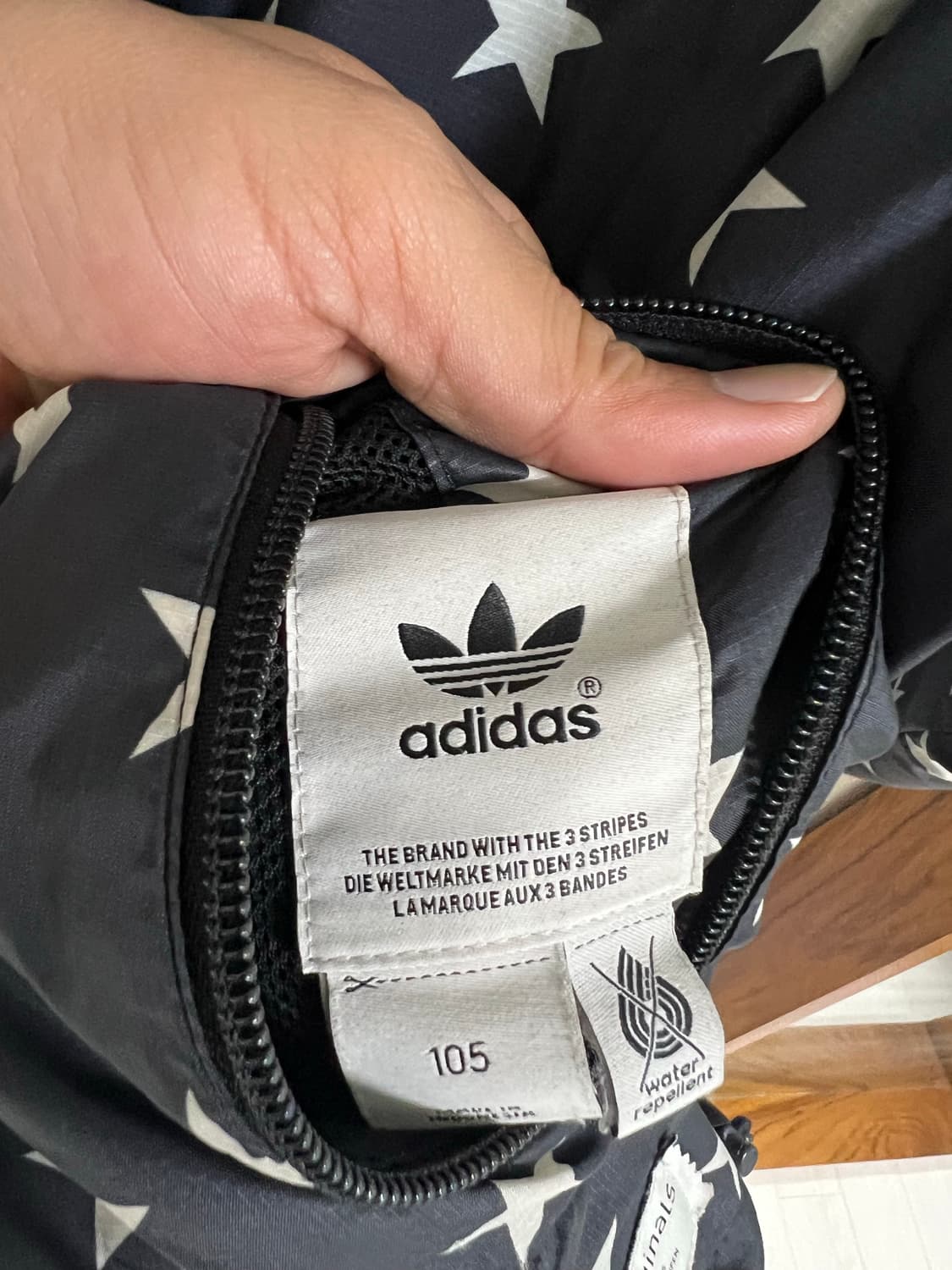 아디다스 양면 우븐 자켓 바람막이 XL 상품이미지4