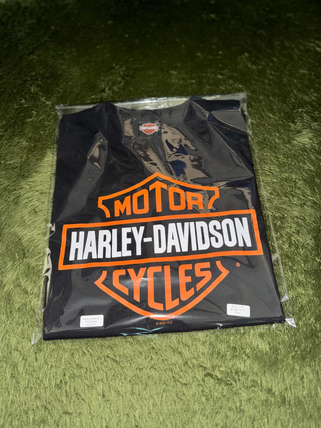 할리데이비슨 2022 코리아 트리뷰트 튜블러 티셔츠 블랙 상품이미지10