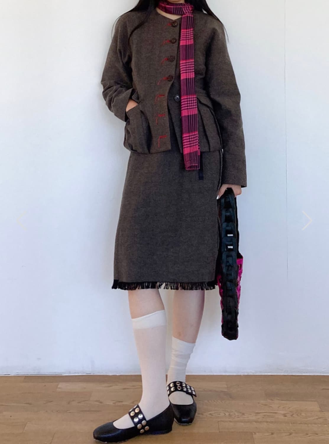 sc103 ASCENDER SKIRT IN ROCK 상품이미지4
