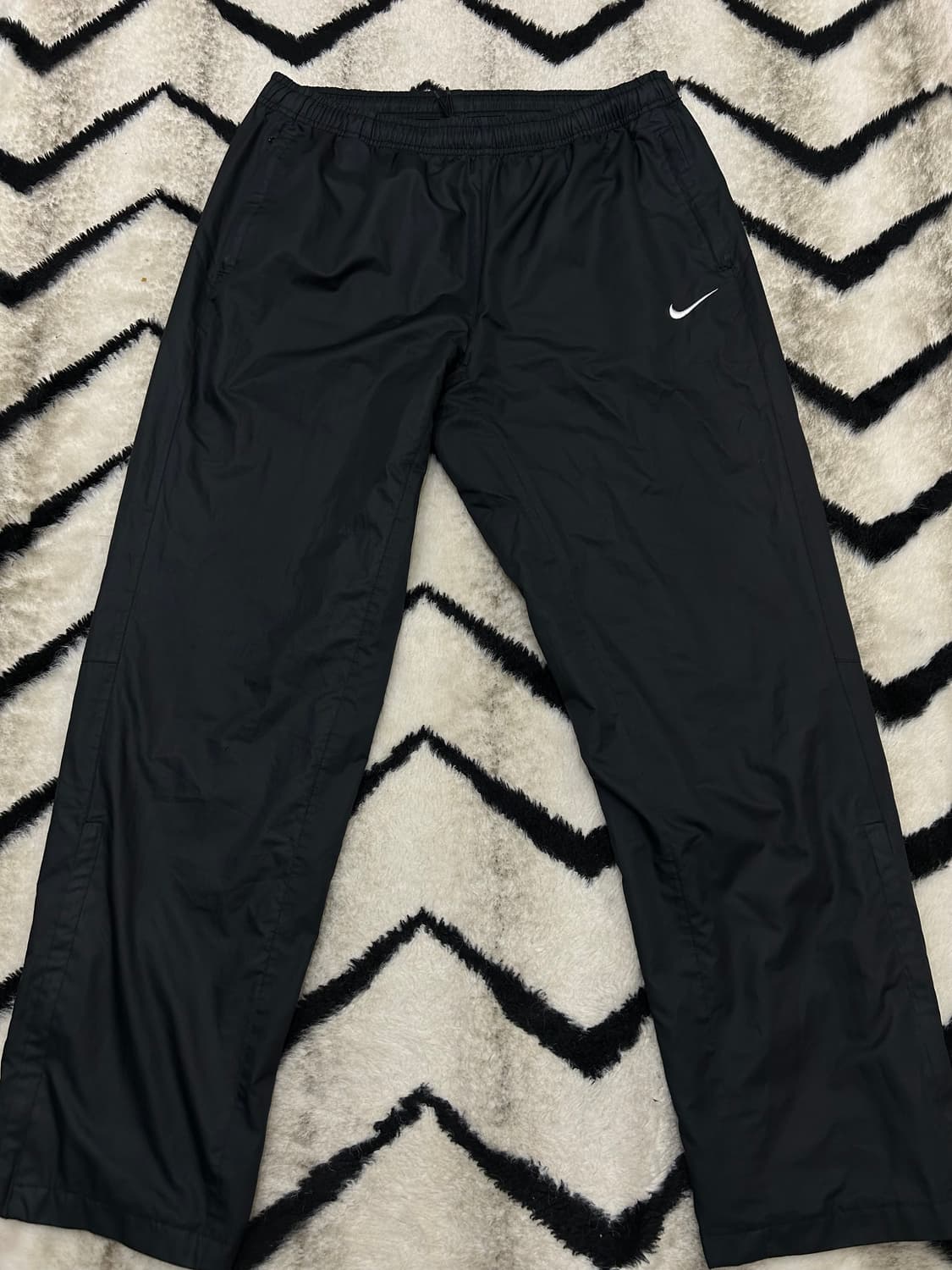 [L]나이키 00s 스우시 우븐팬츠/블랙 상품이미지2