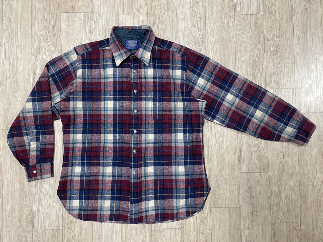 95) 70's 펜들턴 체크 울셔츠(미국제)RRL&LVC&폴로 상품이미지1