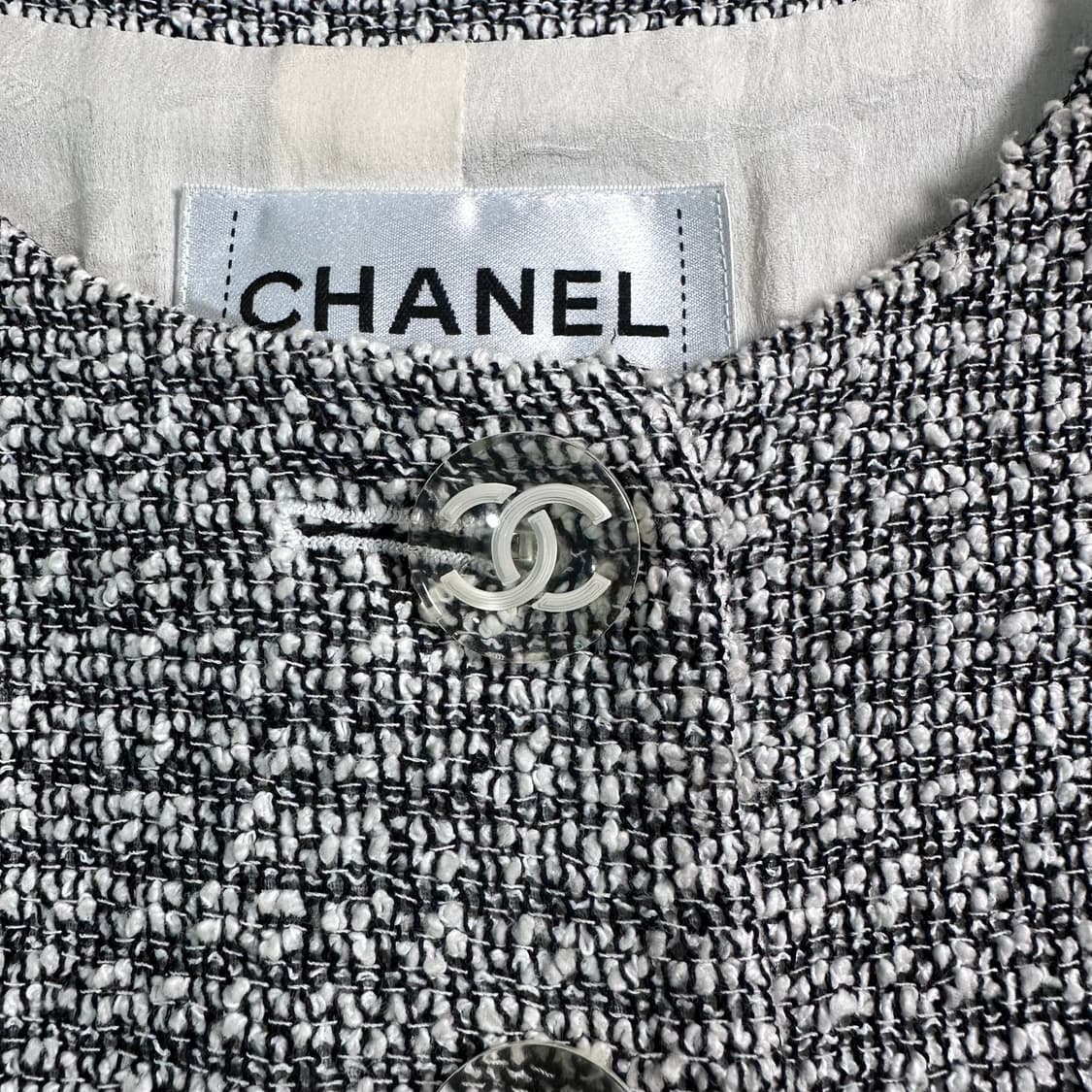 샤넬 테슬 트위드 자켓  상품이미지5
