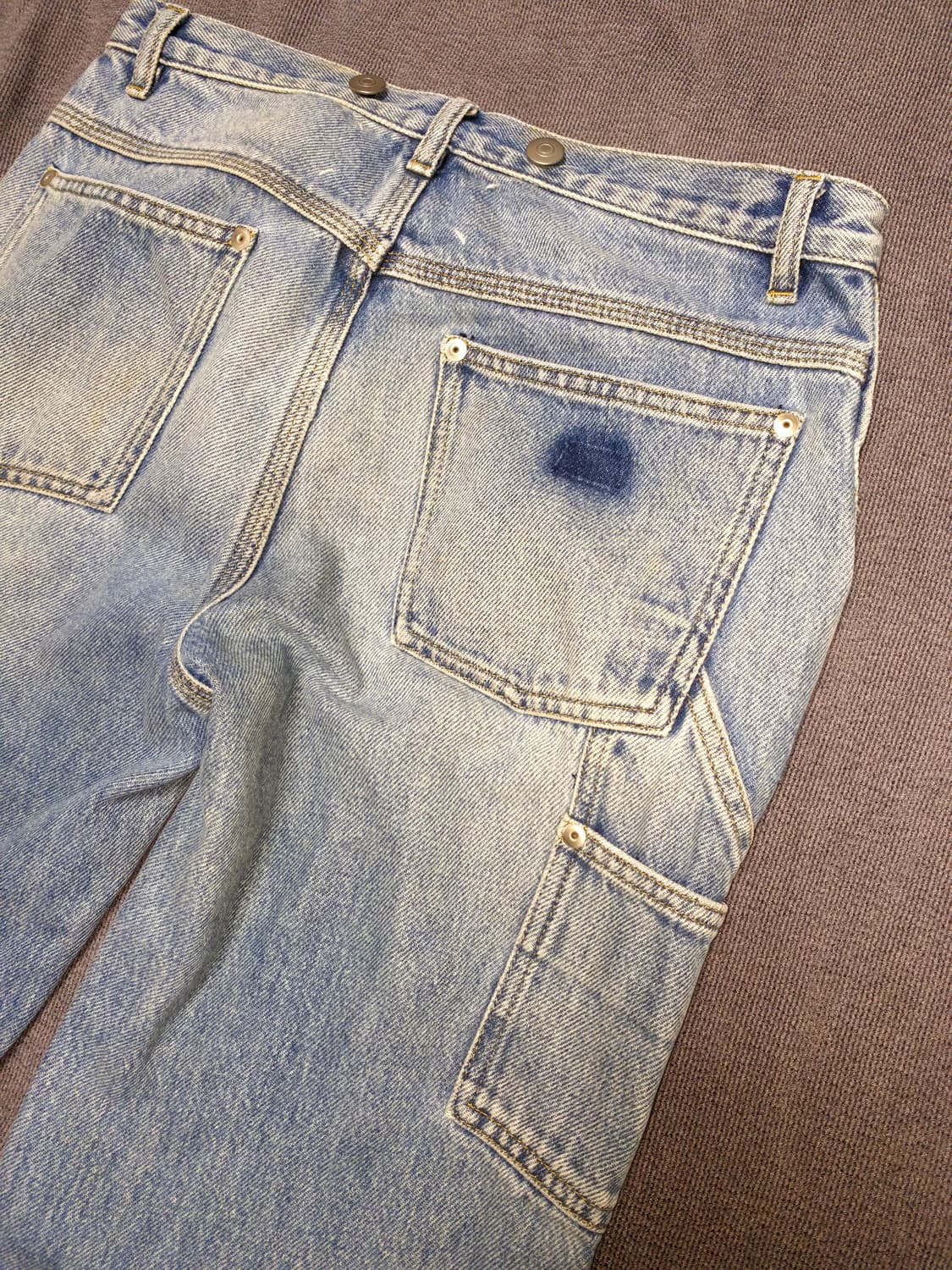 Distressed & Dirtied Painter Denim 상품이미지4