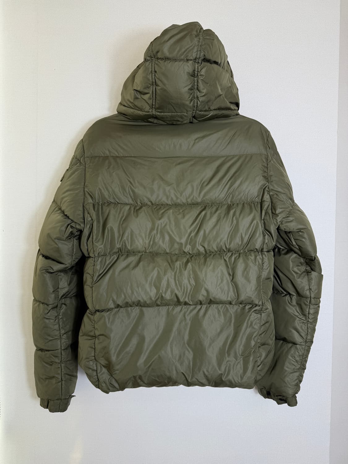 커스텀컬쳐 카키 숏패딩 상품이미지2