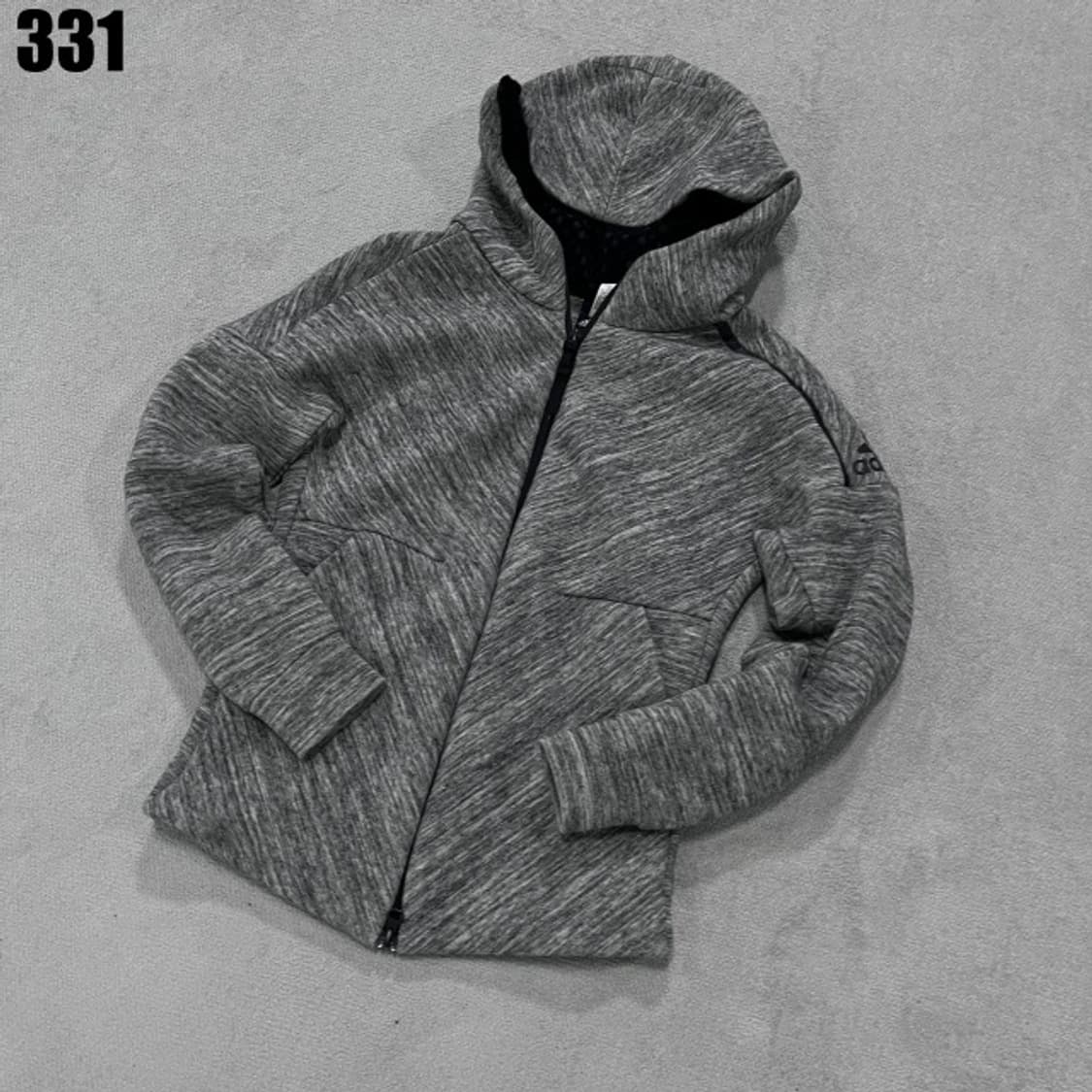 아디다스 회색 후드집업  상품이미지1