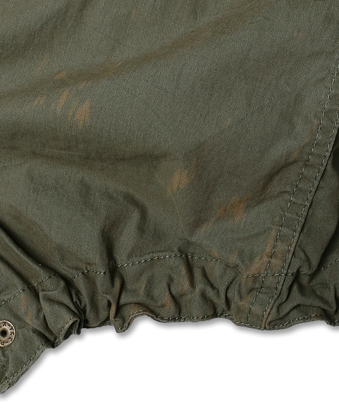 나노 유니버스 [Nano Universe] 카키 빈티지 피쉬테일 롱 야상 상품이미지9