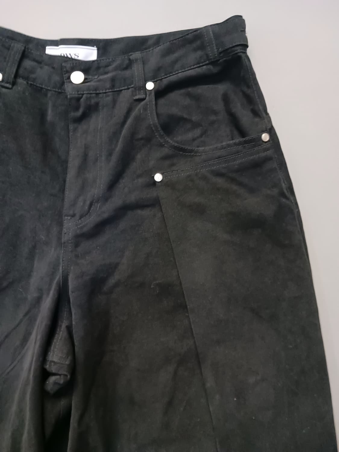 [2] 아이돈워너셀 소프트 스웨이드 트윌 벌룬 팬츠 IDWS 상품이미지5