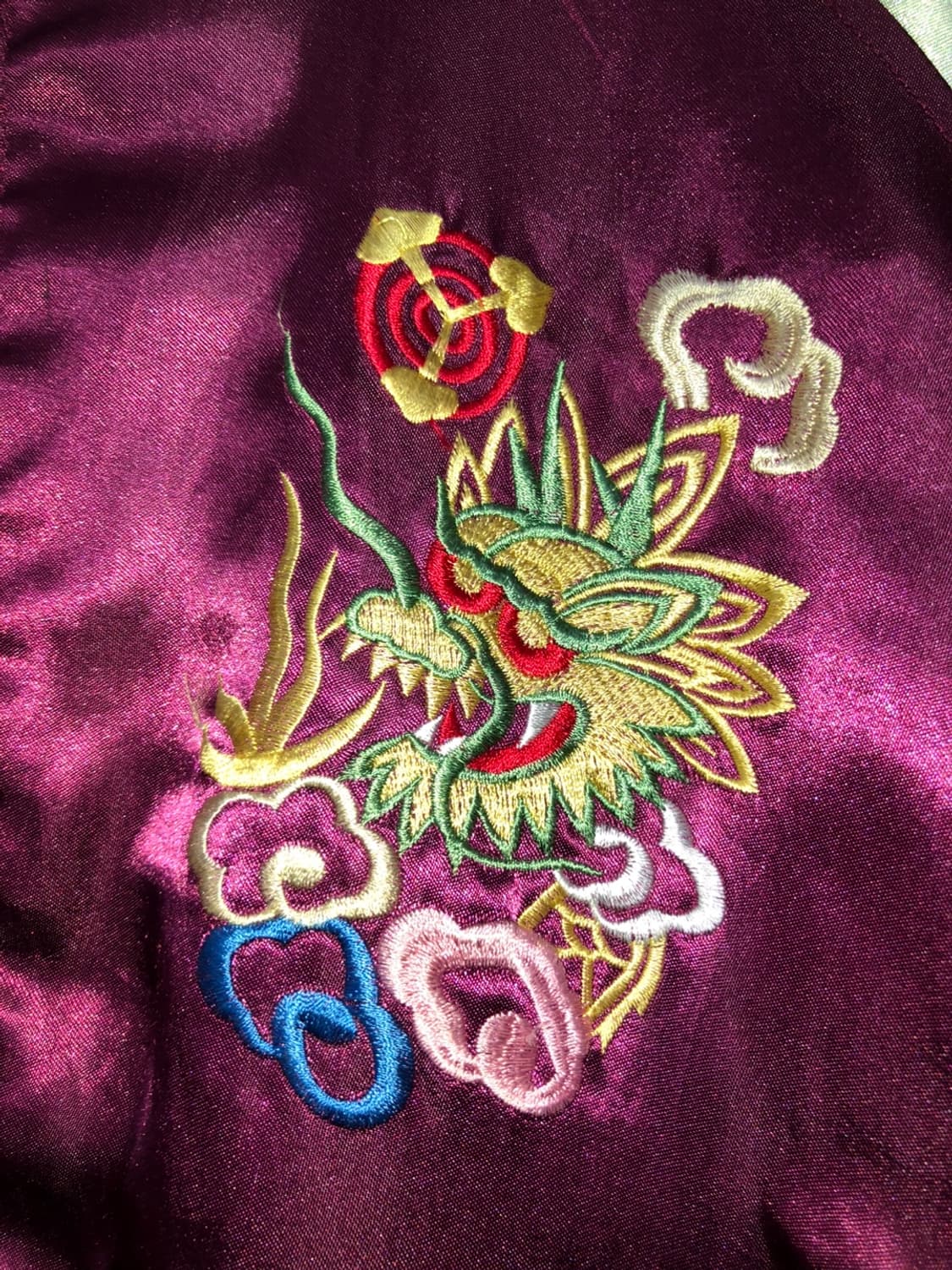 BARCEDOS Japan Map Purple Sukajan 상품이미지3