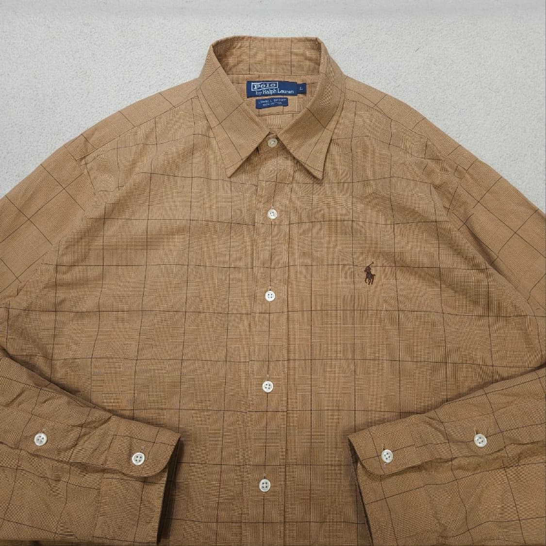 폴로 랄프 로렌 체크 셔츠 L 상품이미지2