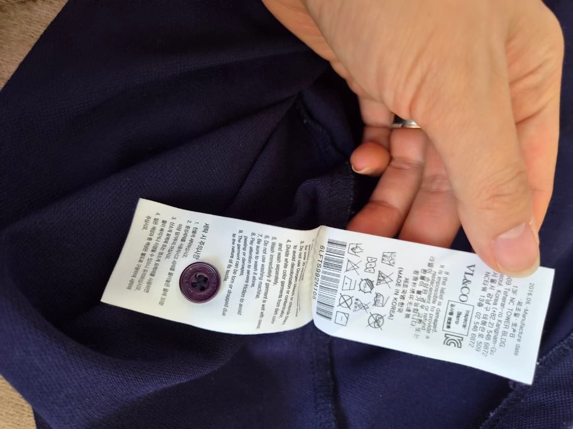 루이까스텔 여성 긴팔PK카라티셔츠 105사이즈 상품이미지8