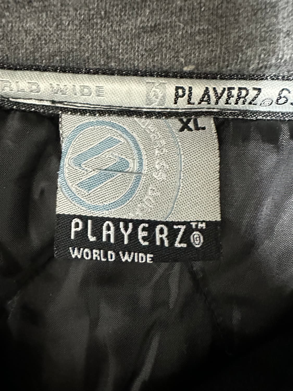 90s 플레이어즈 월드와이드 누빔 후드자켓 상품이미지6