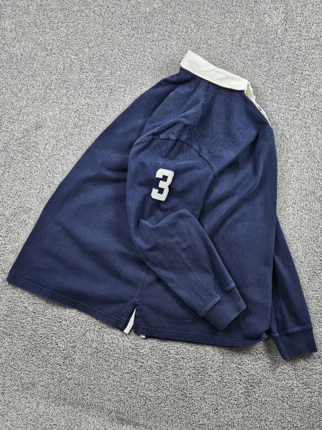 폴로랄프로렌 빅포니 다이아 퀼팅 럭비 티셔츠 ( XL ) / 10075 상품이미지4