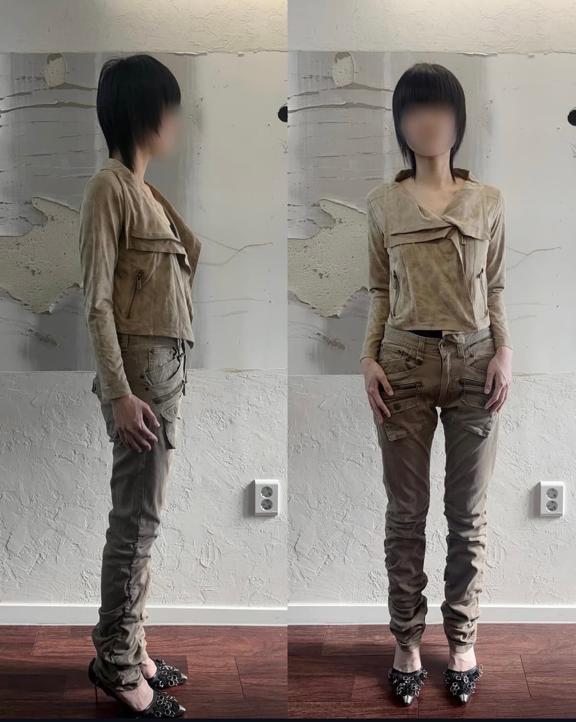 Sementic 셔링팬츠  상품이미지1