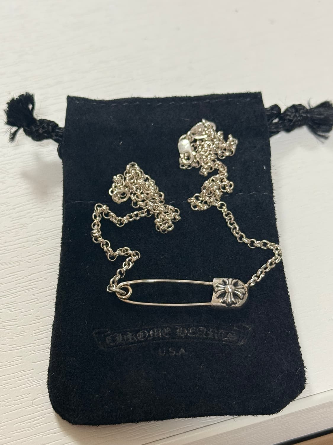 Chrome hearts safety pin I18 정품 상품이미지1